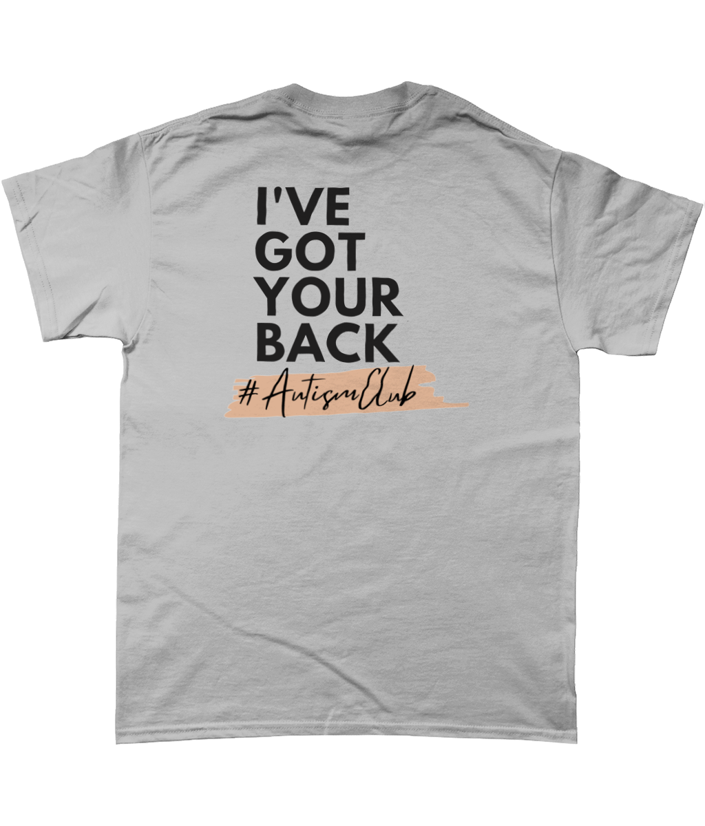 Men's - I've Got Your Back #AutismClub - T-shirt