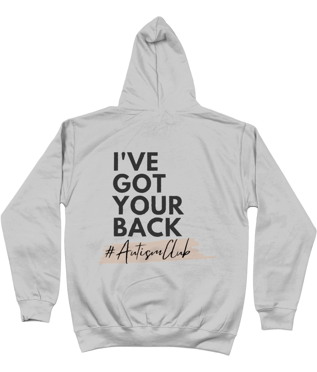 Women’s - I’ve Got Your Back #AutismClub Hoodie