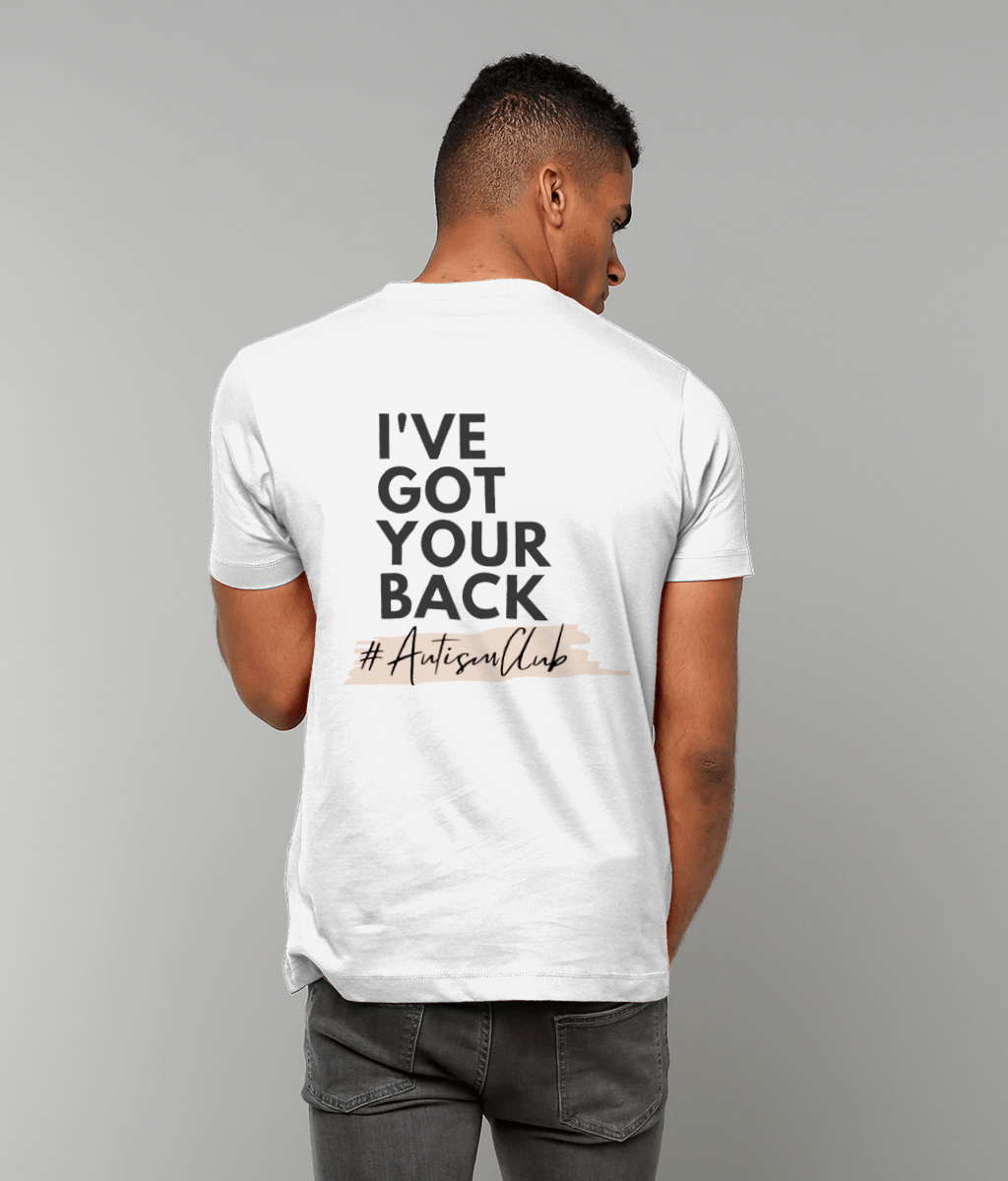 Men's - I've Got Your Back #AutismClub - T-shirt