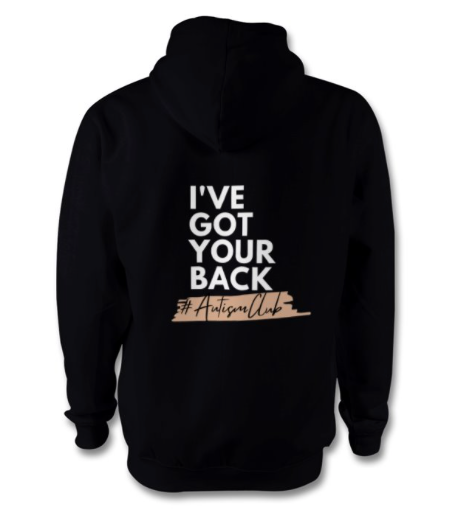 Women’s - I’ve Got Your Back #AutismClub Hoodie