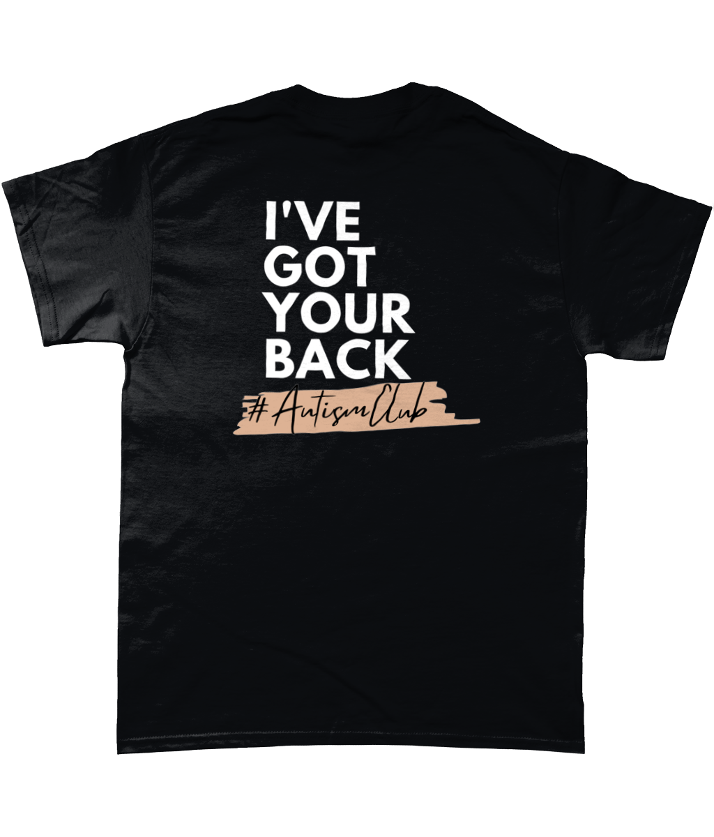 Men's - I've Got Your Back #AutismClub - T-shirt