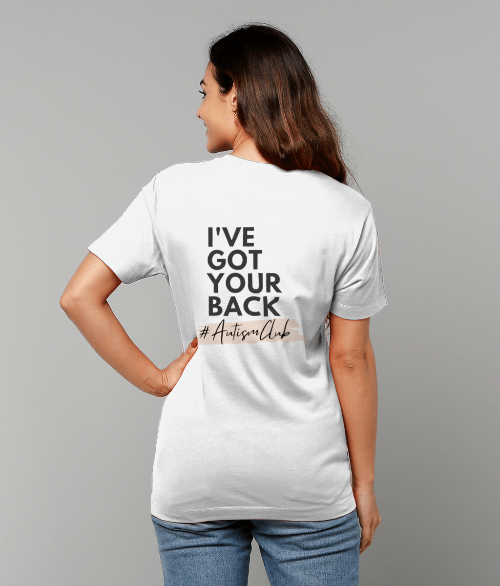 Women’s | I’ve Got Your Back #AutismClub | T-Shirt