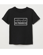 Load image into Gallery viewer, Kids -  #AutismClub in Progress T-shirt
