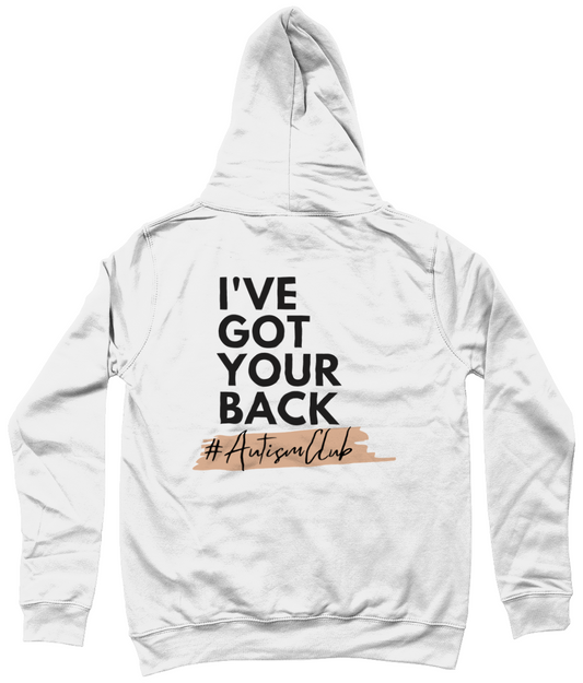 Women’s - I’ve Got Your Back #AutismClub Hoodie