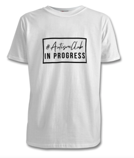 Kids -  #AutismClub in Progress T-shirt