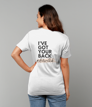 Load image into Gallery viewer, Women’s - I’ve Got Your Back #AutismClub - T-Shirt
